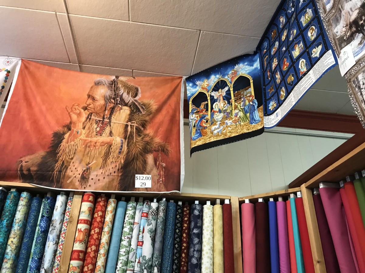 Crazy Moose Fabrics Greenville, Maine North American Shop Hop